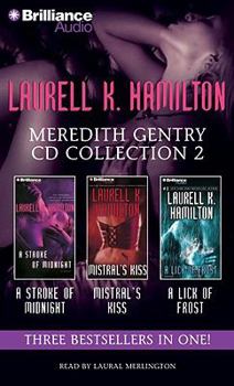 Audio CD Laurell K. Hamilton Meredith Gentry CD Collection 2: A Stroke of Midnight, Mistral's Kiss, a Lick of Frost Book