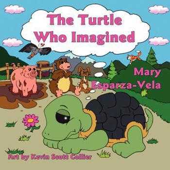 Paperback The Turtle Who Imagined [Large Print] Book