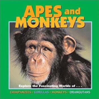 Hardcover Apes and Monkeys: Explore the Fascinating Worlds Of... Chimpanzees, Gorillas, Monkeys, Orangutans Book