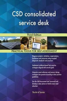 Paperback CSD consolidated service desk Third Edition Book