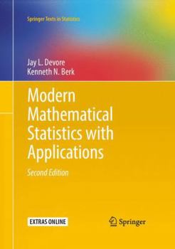 Hardcover Modern Mathematical Statistics with Applications Book