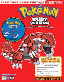 Paperback Pokemon(r) Ruby & Sapphire Official Trainer's Guide Book