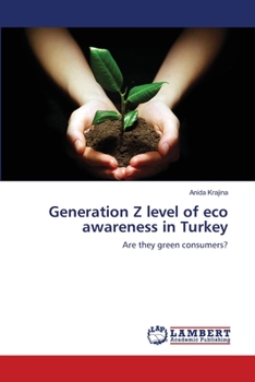 Paperback Generation Z level of eco awareness in Turkey Book