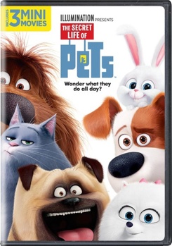 DVD The Secret Life of Pets Book