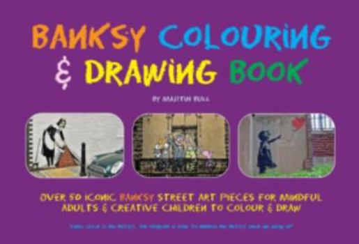 Paperback Banksy Colouring & Drawing Book