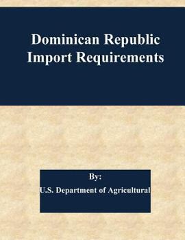 Paperback Dominican Republic Import Requirements Book