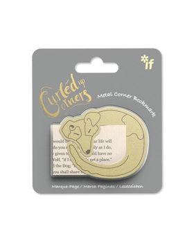 Misc. Curled Up Corners Bookmark Drowsy Dog Book