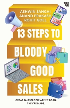 Paperback 13 Steps to Bloody Good Sales Book