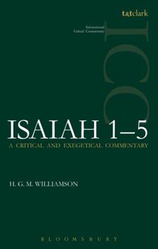 Paperback Isaiah 1-5 (ICC): A Critical and Exegetical Commentary Book