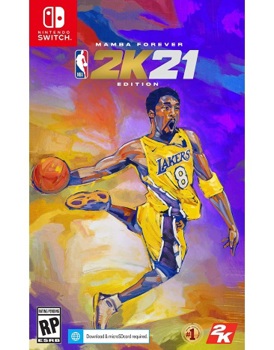 Game - Nintendo Switch NBA 2K21 Mamba Forever Edition Book