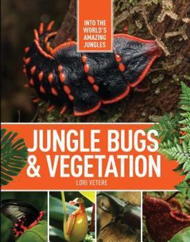 Hardcover Jungle Bugs & Vegetation Book