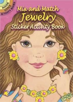 Paperback Mix and Match Jewelry Sticker Activity Book