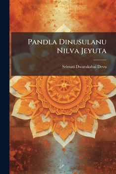 Paperback Pandla Dinusulanu Nilva Jeyuta [Telugu] Book