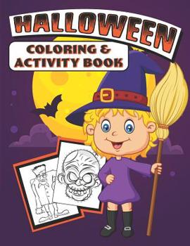 Paperback Halloween Coloring & Activity Book