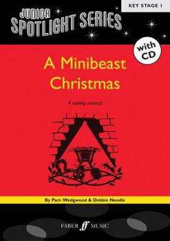 Paperback A Minibeast Christmas: Book & CD Book