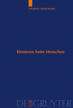 Hardcover Klonieren beim Menschen [German] Book