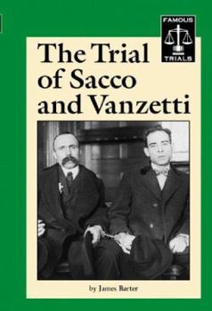 Library Binding The Trial of Sacco and Vanzetti Book