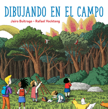 Hardcover Dibujando En El Campo [Spanish] Book