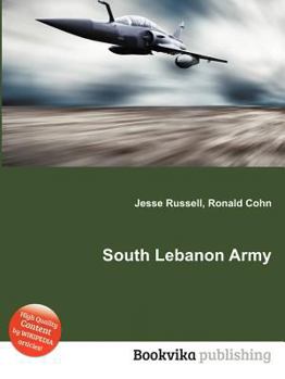 Paperback South Lebanon Army Book