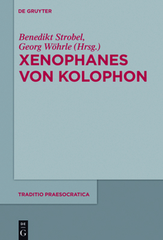 Hardcover Xenophanes von Kolophon [German] Book