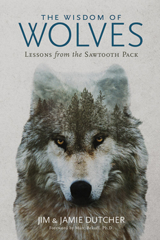 Hardcover The Wisdom of Wolves: Lessons from the Sawtooth Pack Book