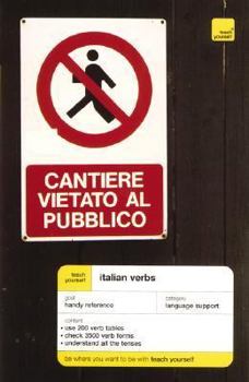 Paperback Italian Verbs Book