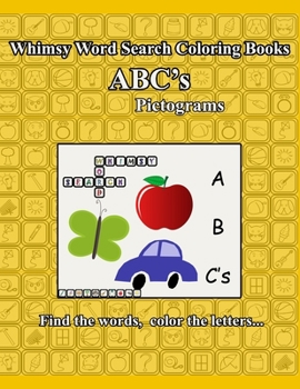 Paperback Whimsy Word Search: ABC'S, Pictograms Book