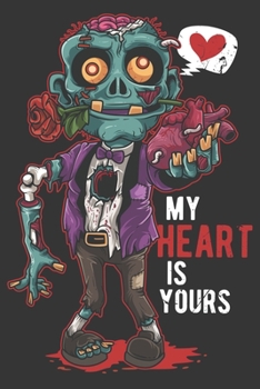 2020 Week To View Dated Planner Diary: 6x9 Inches Paperback Halloween My Heart Is Yours Zombie Undead Boy