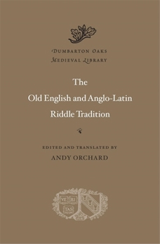 Hardcover The Old English and Anglo-Latin Riddle Tradition Book