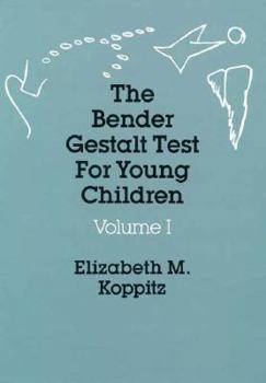 Hardcover The Bender Gestalt Test for Young Children Vol. 1 Book