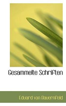 Hardcover Gesammelte Schriften Book