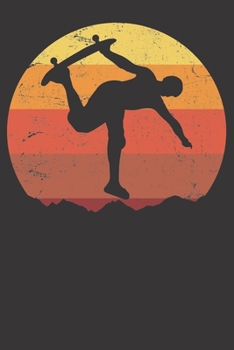 Notebook: Skateboard Ruled 6x9 120 Pages