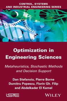 Hardcover Optimization in Engineering Sciences: Metaheuristic, Stochastic Methods and Decision Support Book