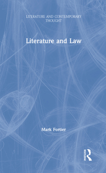 Literature and Law - Book  of the Literature and Contemporary Thought