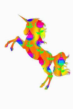 Paperback Unicorn: College Ruled Notebook Book