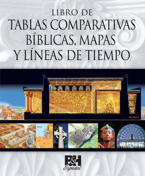 Hardcover Libro de Tablas Comparativas Biblicas, Mapas Y L?neas de Tiempo [Spanish] Book