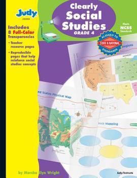 Paperback Clearly Social Studies, Grade 4 Book