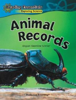 Library Binding Animal Records Book