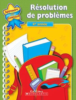 Paperback R?solution de Probl?mes / 4e Ann?e [French] Book