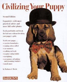 Paperback Civilizing Your Puppy Book