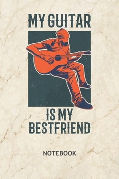 My Guitar Is My Best Friend: Guitarist NOTEBOOK Grid-lined 6x9 - Instruments Journal A5 Gridded - Instrumentalist Planner Rock Music 120 Pages SQUARED ... Quote Diary Acoustic Guitar Player Soft Cover