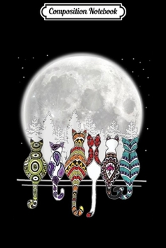 Composition Notebook: Day of Dead Sugar Cat Cats Skeleton Skull Lovers  Journal/Notebook Blank Lined Ruled 6x9 100 Pages