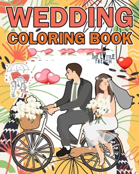 Paperback Wedding Coloring Books For Adults Book