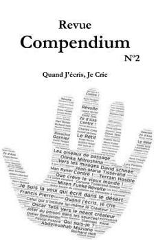 Paperback Revue Compendium N°2- Quand J'écris, Je Crie: Semestriel septembre 2018 [French] Book