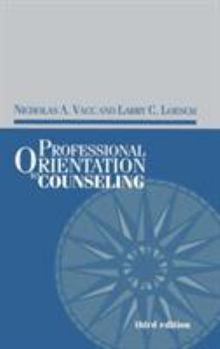 Hardcover Professional Orientation to Counseling Book