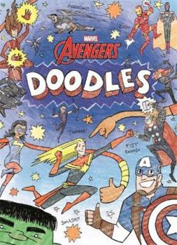Paperback Marvel Avengers: Doodles (Doodle Book Marvel) Book