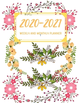 2020-2021 Two Year Planner: 2 Year Calendar- 24 Months Agenda Planner-Personal Appointment-8.5" X 11"- 110 Pages
