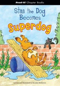 Library Binding Stan the Dog Becomes Superdog Book