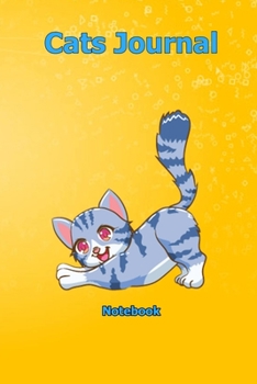 Cats Journal: Notebook 6 x 9 inch With 120 Lined pages