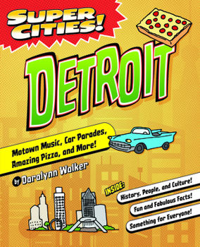 Paperback Super Cities! Detroit Book